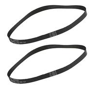 Qualtex Flat Drive Belt To Fit Vax Dual Power Max Carpet Cleaners W86-DD-B, ECB1TNV1, VRS801 x2 belts