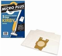 Qualtex Microfibre Dust Bags For Kirby Sentria G10 Style F Vacuum Cleaners Pack Of 5