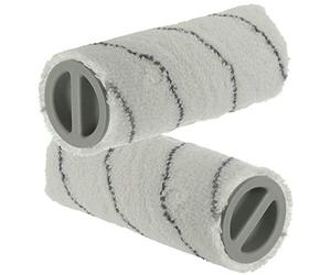 Qualtex Original Quality Twin Washable Roller Set For Karcher FC3 Cordless FC3 Premium Cordless FC5 FC5 Cordless Premium Cordless Wet & Dry Hard Floor Vacuum Cleaner