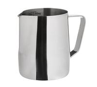 Qualtex Ovation Stainless Steel Milk Jug Frothing Frother Coffee Latte Pitcher 350ml Measure Cup