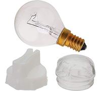 Qualtex Replacement High Temperature Lamp Bulb 40w and Lens Glass for Bosch Neff/Siemens Cooker Ovens Plus Free Removal Tool