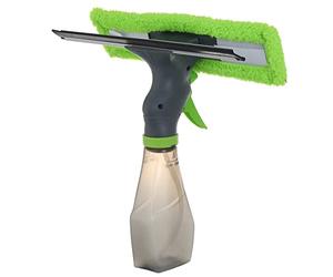 Qualtex Spray Bottle Cleaning Kit Head Compatible with Karcher WV2 Premium Window Vacs C/W Microfibre Cloth