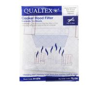 QUALTEX Universal Cooker Hood Grease Filters - Pack of 2