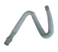 Qualtex Universal Dishwasher Tumble Dryer Stretch Drain Hose Water Pipe 80-200cm 19/22mm Compatible with Whirlpool Ignis Caple