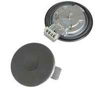 Qualtex Universal Hob Solid Hotplate Cooker Element, 145mm, 1000W, 8mm Rim, Universal Fitment