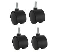 Qualtex Vacuum Replacement Castor Wheels, Pack Of 4, To Fit K411 Wet & Dry 10 Litre Vacuum Cleaners