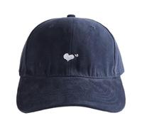 QUALTRIXIAN Baseball Cap for Women Unisex Classic Dad Hat Cotton Adjustable Vintage Ladies Summer Sun Caps Outdoor Sports Hat for Golf Running Navy Blue