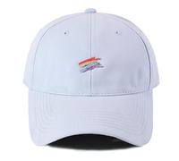QUALTRIXIAN Baseball Cap for Women Unisex Cotton Adjustable Classic Dad Hat Vintage Ladies Summer Sun Caps Outdoor Sports Hat for Golf Running Blue