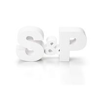 QUALY Salt&Pepper Shaker “S” is for salt and the “P” is for pepper. In White, 6x13x3 cm