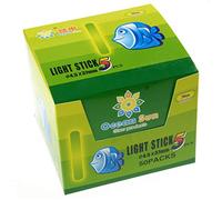 QualyQualy Glow Sticks for Fishing Floats and Bobbers, 10-250Pcs Light Sticks for Fishing Bell Alarm, Fishing Glow Sticks Bulk Kit