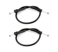 Quaneguzy Tailgate Release Cables Fit for Ford Expedition 1997 1998 1999 2000 2001 2002 Rear Door Latch Cable Replace F2UZ-15264A65-B F2UZ15264A65B with Steel Wire Material Inside 2Pcs