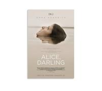 QUANHAIUSUU Alice Darling Poster HD Canvas Fashion Poster for Living Room Bedroom Office Decor Creative Art Gift