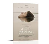 QUANHAIUSUU Alice Darling Poster HD Canvas Fashion Poster for Living Room Bedroom Office Decor Creative Art Gift
