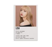 QUANHAIUSUU BLACKPINK-lisa Poster HD Canvas Fashion Poster for Living Room Bedroom Office Decor Creative Art Gift