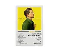 QUANHAIUSUU Charlie Puth - Nine Track Mind Posters Canvas Cover Wall Art Print Aesthetic Poster for Living Room Bedroom Office Decor Creative Art Gift 08x12inch(20x30cm) Unframe-style-23