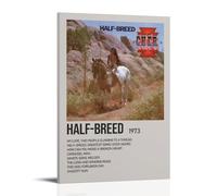 QUANHAIUSUU Cher Half-Breed Posters Canvas Cover Wall Art Print Aesthetic Poster for Living Room Bedroom Office Decor Creative Art Gift 12x18inch(30x45cm) Frame-style-24