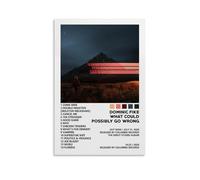 QUANHAIUSUU Dominic Fike_What Could Possibly Go Wrong Posters Canvas Cover Wall Art Print Aesthetic Poster for Living Room Bedroom Office Decor Creative Art Gift 12x18inch(30x45cm) Unframe-style-17