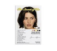 QUANHAIUSUU Gracie Abrams The Secret of Us Posters Canvas Cover Wall Art Print Aesthetic Poster for Living Room Bedroom Office Decor Creative Art Gift 24x36inch(60x90cm) Unframe-style-8