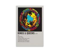 QUANHAIUSUU Jamie T Kings Ja Queens Poster HD Canvas Fashion Poster for Living Room Bedroom Office Decor Creative Art Gift 08x12inch(20x30cm) Unframe-style-8