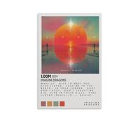 QUANHAIUSUU LOOM-Imagine Dragons Posters Canvas Cover Wall Art Print Aesthetic Poster for Living Room Bedroom Office Decor Creative Art Gift 16x24inch(40x60cm) Unframe-style-20