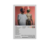 QUANHAIUSUU Métricas Frías Manzanas A La Vuelta Poster HD Canvas Fashion Poster for Living Room Bedroom Office Decor Creative Art Gift