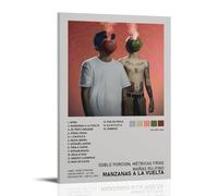 QUANHAIUSUU Métricas Frías Manzanas A La Vuelta Poster HD Canvas Fashion Poster for Living Room Bedroom Office Decor Creative Art Gift