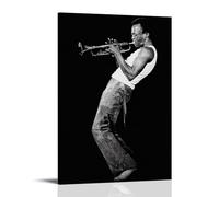 QUANHAIUSUU Miles Davis A Tribute to Jack Johnson Poster HD Canvas Fashion Poster for Living Room Bedroom Office Decor Creative Art Gift