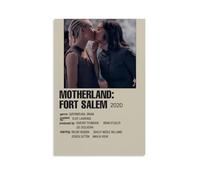 QUANHAIUSUU Motherland Fort Salem, Raelle & Scylla Posters Canvas Cover Wall Art Print Aesthetic Poster for Living Room Bedroom Office Decor Creative Art Gift 12x18inch(30x45cm) Unframe-style-18