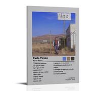 QUANHAIUSUU PARIS TEXAS - KEVIN KAARL Posters Canvas Cover Wall Art Print Aesthetic Poster for Living Room Bedroom Office Decor Creative Art Gift 12x18inch(30x45cm) Frame-style-11