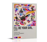 QUANHAIUSUU The Decemberists I'll Be Your Girl Poster HD Canvas Fashion Poster for Living Room Bedroom Office Decor Creative Art Gift