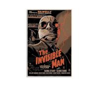 QUANHAIUSUU The Invisible Man Poster HD Canvas Fashion Poster for Living Room Bedroom Office Decor Creative Art Gift
