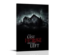 QUANHAIUSUU The Last House on The Left Posters Canvas Cover Wall Art Print Aesthetic Poster for Living Room Bedroom Office Decor Creative Art Gift 08x12inch(20x30cm) Frame-style-22