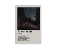 QUANHAIUSUU THE NIGHT WE MET by Lord Huron Posters Canvas Cover Wall Art Print Aesthetic Poster for Living Room Bedroom Office Decor Creative Art Gift 08x12inch(20x30cm) Unframe-style-12
