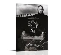 QUANHAIUSUU The Seventh Seal Poster HD Canvas Fashion Poster for Living Room Bedroom Office Decor Creative Art Gift