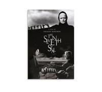 QUANHAIUSUU The Seventh Seal Poster HD Canvas Fashion Poster for Living Room Bedroom Office Decor Creative Art Gift