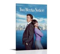 QUANHAIUSUU Two Weeks Notice Posters Canvas Cover Wall Art Print Aesthetic Poster for Living Room Bedroom Office Decor Creative Art Gift 08x12inch(20x30cm) Frame-style-13