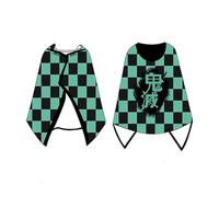 QUANJIAFU Anime Blanket For Demon-Slayer-Tanjirou Cosplay-Blanket-Cape 160x100cm