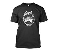 QUANLI Best New Amyl and The Sniffers Music Song Classic Premium T-Shirt Black L