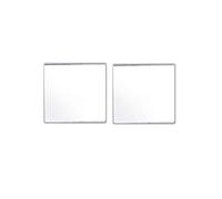 Quanmin 2pcs /1 Lot 14mm×14mm×1.0mm Infrared High Transmittance Filter 760nm Square Optical Narrow Longpass Filters For Visible Light Reflector