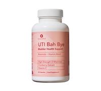Quanna - D Mannose & Cranberry Tablets for Urinary Infections | Cystitis Treatment for Women | Bladder & UTI Relief Supplements for Women | 60 Capsules | UK Manufactured - UTI Bah Bye