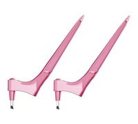 Quanolo Craft Cutting Tool - 1+1 Free - with 30 Degree Engraving Head - FineSlice Cuts What Scissors Can’t (Pink-2pcs)