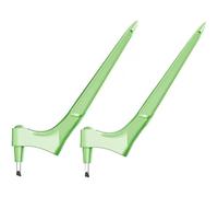 Quanolo Craft Cutting Tool - 1+1 Free - with 30 Degree Engraving Head - FineSlice Cuts What Scissors Can’t (Green-2pcs)