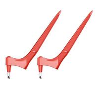 Quanolo Craft Cutting Tool Pro, 1+1 Free Set| Slice with Surgical Precision - FineSlice™ Cuts What Scissors Can’t, Bring 360° Rotating Blade (Red-2pcs)