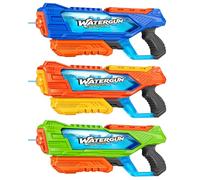 Quanquer 3Pack 1000ml Water Guns Big for Kids Adults, Fast Fill Super Water Gun Soaker Pump Action with 32ft Range Summer Gift Outdoor Toys for Swimming Pool Beach Water Fighting