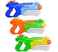 Quanquer Water Gun for Kids 3 Pack-600ML Powerful Water Pistol 32ft Long Range Pump Super Water Soaker Blaste Gun for Adults Summer Swimming Pool Beach Outdoor