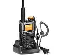 QUANSHENG Walkie Talkie UV-K5(8) Professional Radio, 200 Channel CTCSS/DCS Walkie Talkie with Earphone, Long Range Transceiver Suitable for Outdoor Activities, Cycling,