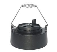 Quantfire Cast Iron Cap for Big Green Egg Dual Function Metal Top, Daisy Wheel Chimney Cap for M/L/XL/XXL Big Green Egg Accessories Replacement