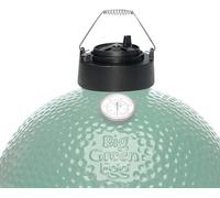 Quantfire Cast Iron Cap for Big Green Egg Dual Function Metal Top, Daisy Wheel Chimney Cap for M/L/XL/XXL Big Green Egg Accessories Replacement (Cast Iron,3 in 1 for S&Min Minmax)