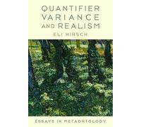 Quantifier Variance and Realism: Essays in Metaontology