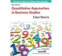 Quantitative Approaches in Business Studies